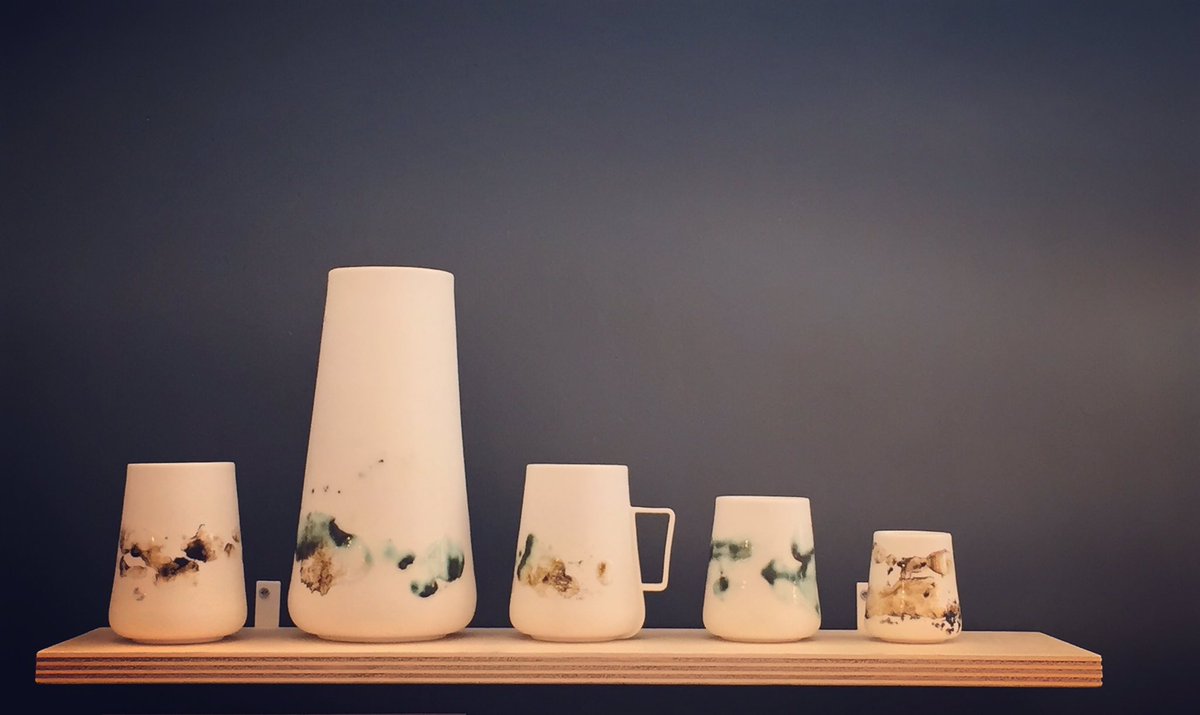 studio_mind's tweet photo. Amazed by this handcrafted tableware collection by @studioinekevanderwerff  @showupevent https://t.co/JTEO7dPvgV