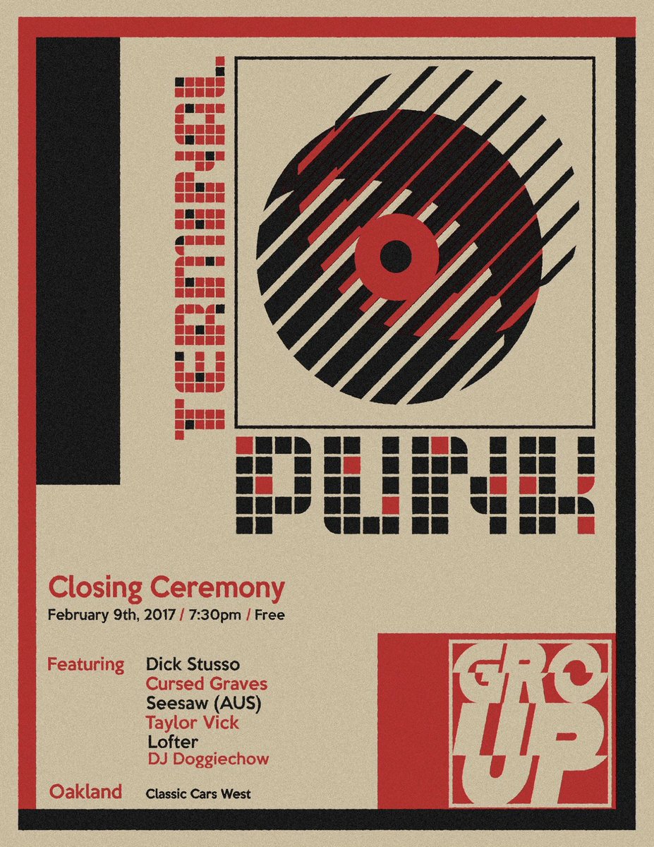 cursedgraves's tweet photo. Closing ceremony for V. Vale's "Terminal Punk" in Oakland this Thursday 🏴 https://t.co/QR0XMJAAGp
