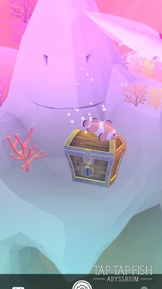 Trev594's tweet photo. My Percula Clownfish:) 
#taptapfish
Download: https://t.co/ZnF4GJU7GN https://t.co/kK0QNi5YgK