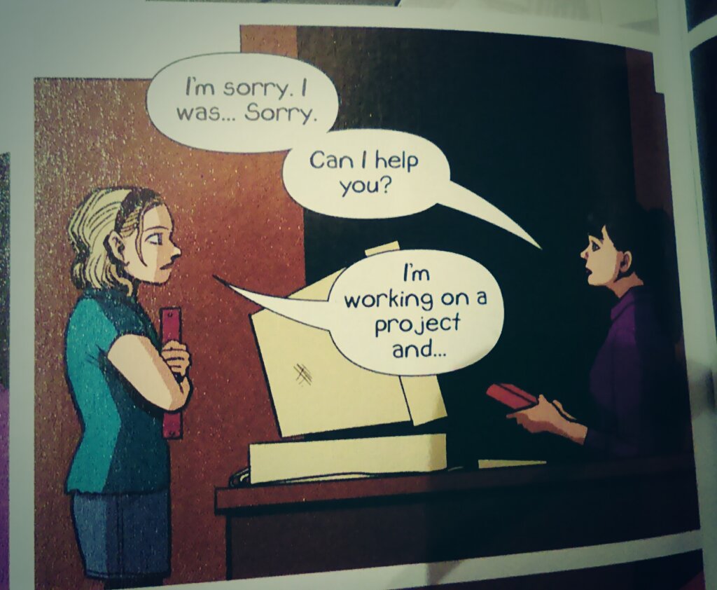 DeniseSlacke's tweet photo. @SilverStGroud LOOK AT YOU HELPING A STUDENT IN UCD, IN COMIC FORM. WHAT IS HAPPENING!!! https://t.co/G7c5tMD4dw