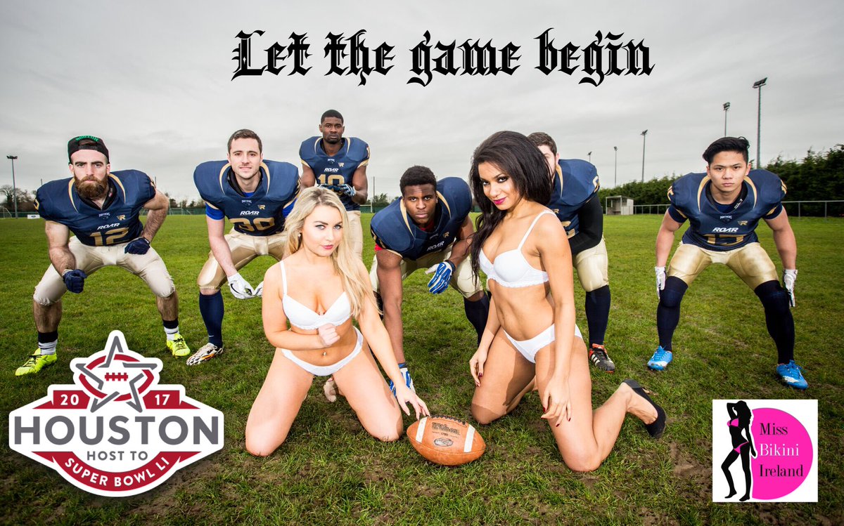 MissBikiniNI's tweet photo. Excited ahead of @HouSuperBowl tonight is @SDPanthers and our MBI girls @JudyFitzgerald_ and @jeniassandey  #missbikiniireland #superbowl https://t.co/uUh2BBcArQ