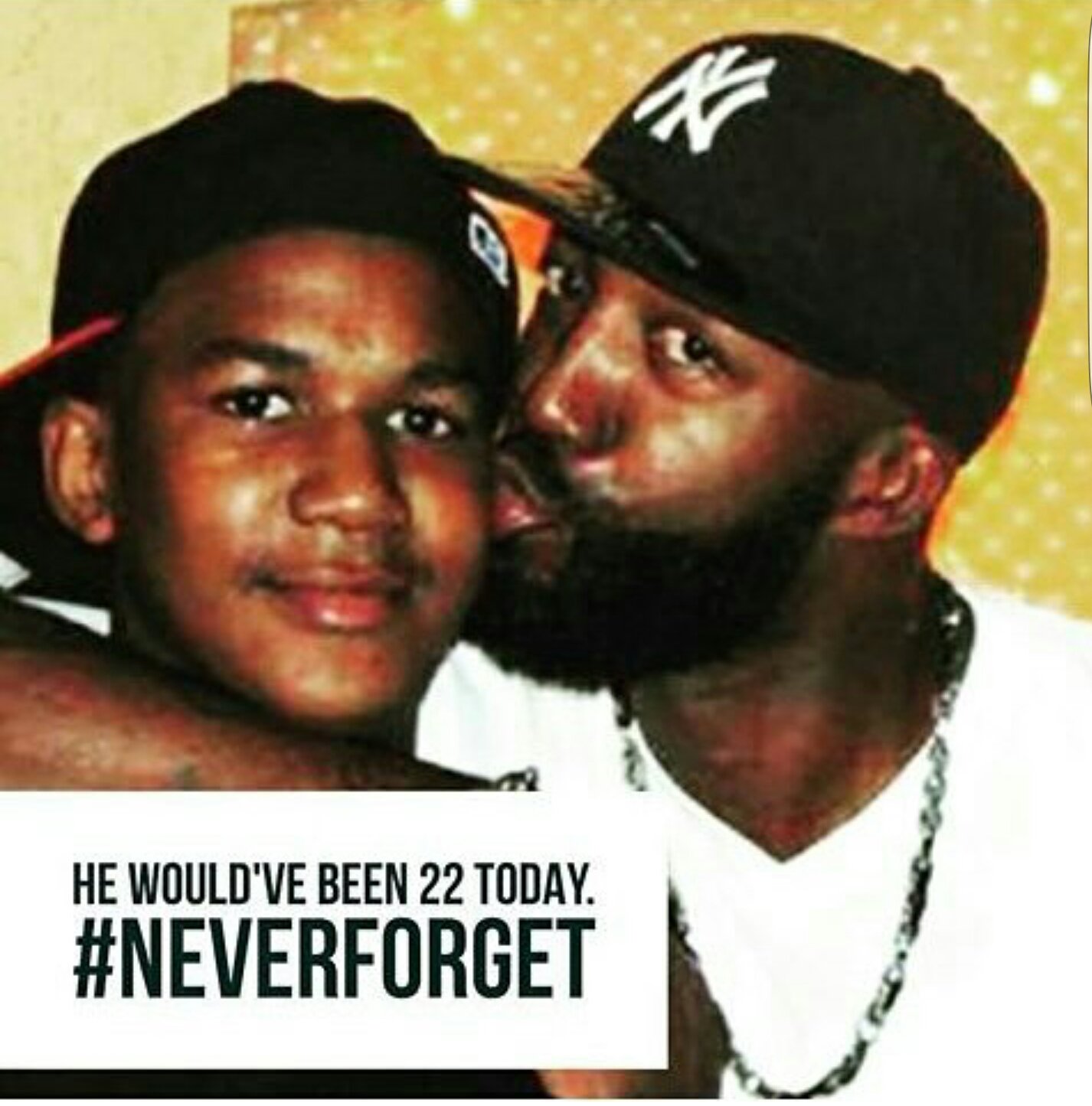 Happy birthday Trayvon Martin     