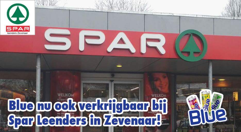 Blue nu ook verkrijgbaar bij #Spar Leenders in Zevenaar!