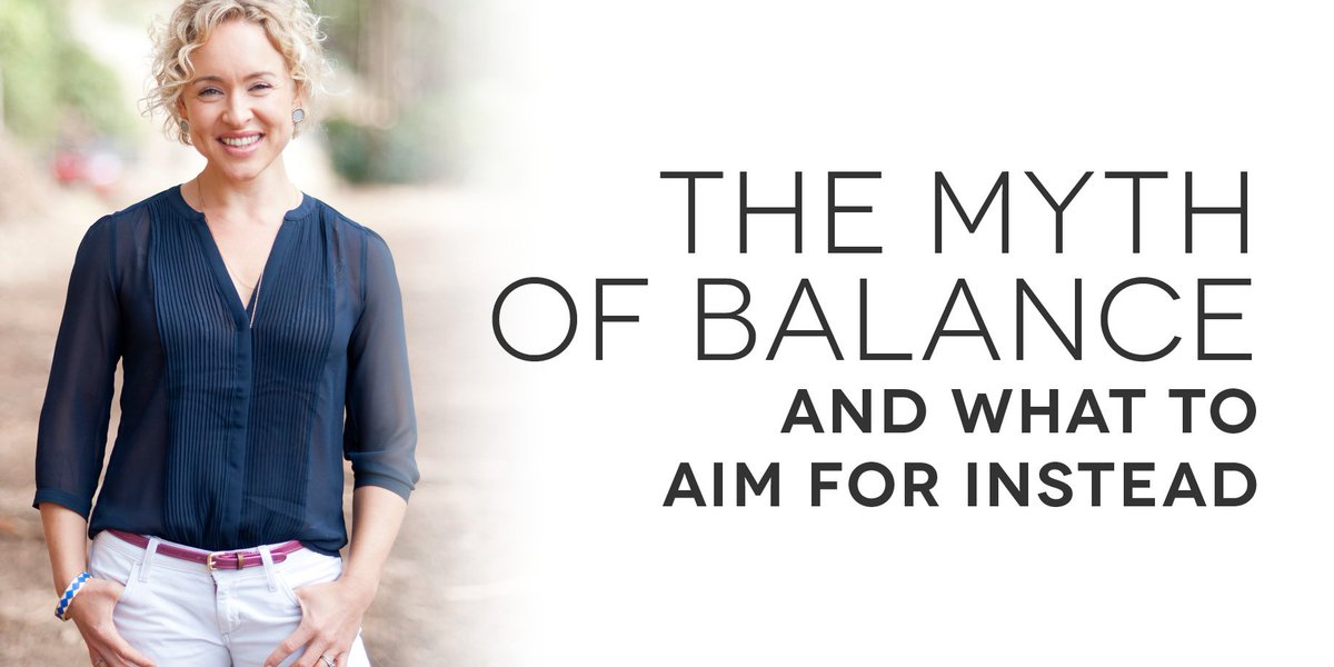 katenorthrup's tweet photo. "The Myth of Balance and What to Aim for Instead" - on letting go of balance and living full out instead! https://t.co/2u8Yg7F9Aq https://t.co/KYpleeqIhd