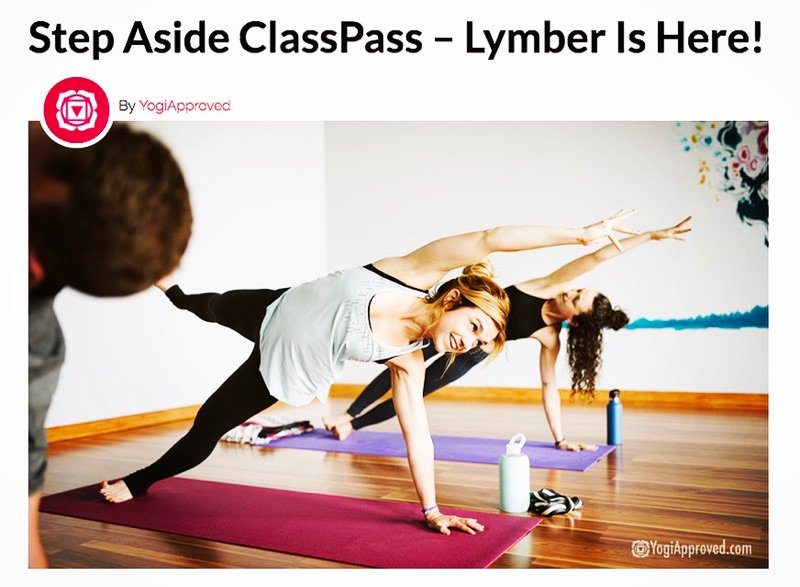 Well the headline says it all. Thanks for the love @yogiapproved! Are you ready to #getlymber? #fitness #wellness 
bit.ly/LymberIsHere