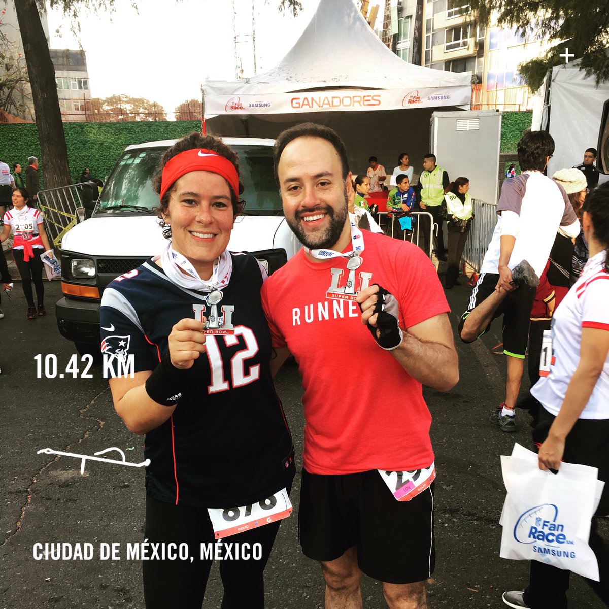 Garnaff's tweet photo. #soyworkshopper #TheworkshopMx #runner #LoPuedoTodo #YoElegiCorrer #NFLFanRace #10kms #runner #SundayMorning https://t.co/wShMpiUUDY