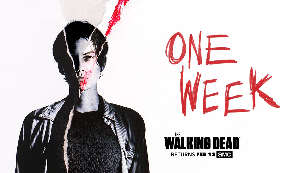 WalkingDead_AMC's tweet photo. Rally your friends and family. #TWDreturns in one week. https://t.co/eYGsBjh2KH