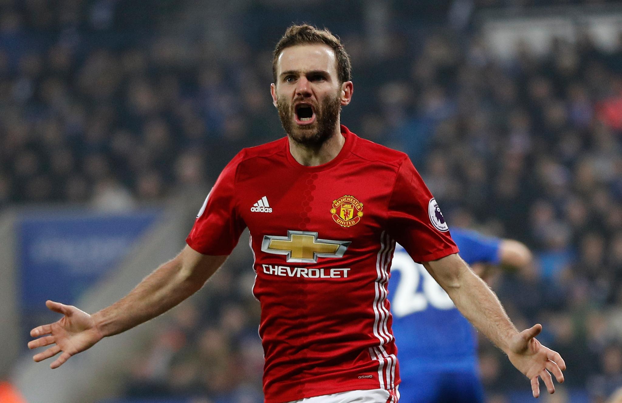 Premier League On Twitter Juan Mata Celebrates Man Utd S Third And Jose Mourinho S Side Still Lead 3 0 64 Mins Leimun