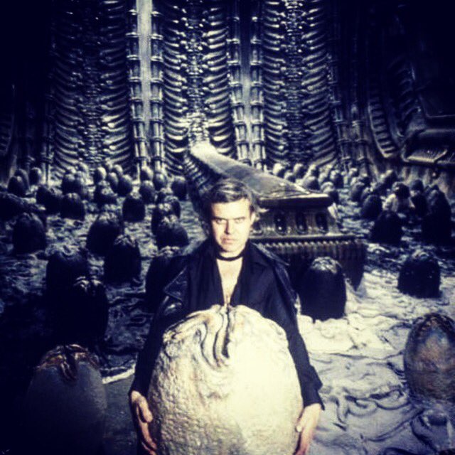 Happy Birthday to the visionary H.R. Giger, who would be 77 today. 