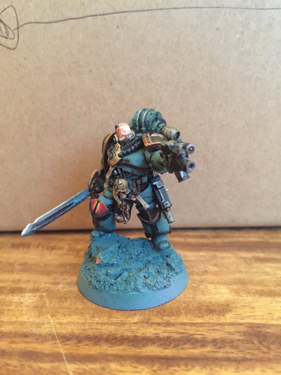 MrTumnus1987's tweet photo. WIP Horus Aximand &amp; Grael Noctua...post Battle of Dwell #facescars #sonsofhorus #Warmongers #horusheresy https://t.co/CU2jpTbMr4