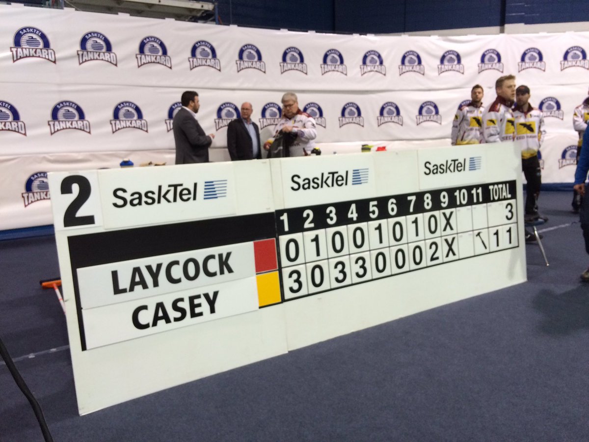 A new Saskatchewan Champion. <a href="/adamacasey/">Adam Casey</a> and <a href="/meachemcurling/">Team Meachem</a> beat Steve Laycock at the #Tankard <a href="/ctvsaskatoon/">CTV Saskatoon</a>