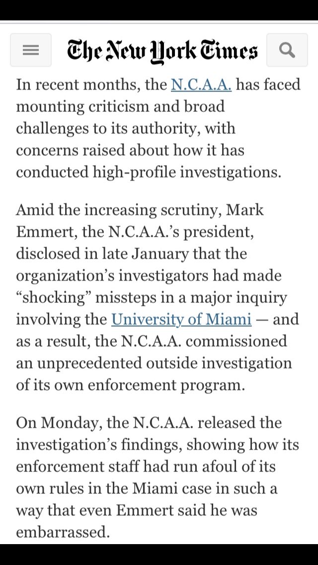 WalterByerz's tweet photo. NCAA's Emmert fired VP/ENF Julie Roe Lach for less. Will he fire Duncan or does he only scapegoat women? https://t.co/xJg1hawEFi