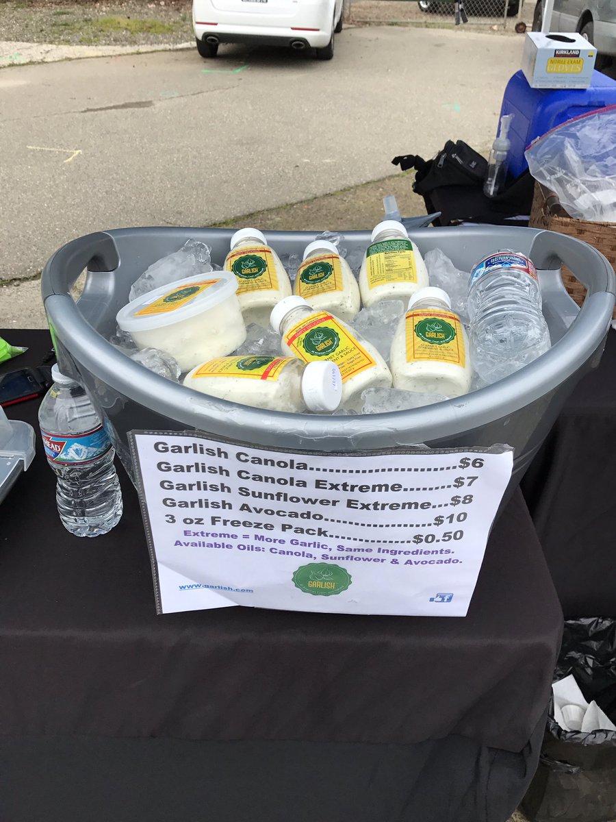 We have our Avocado, sunflower, and canola oil bases for sale today!! Come by and try our new flavors with new extreme garlic!!