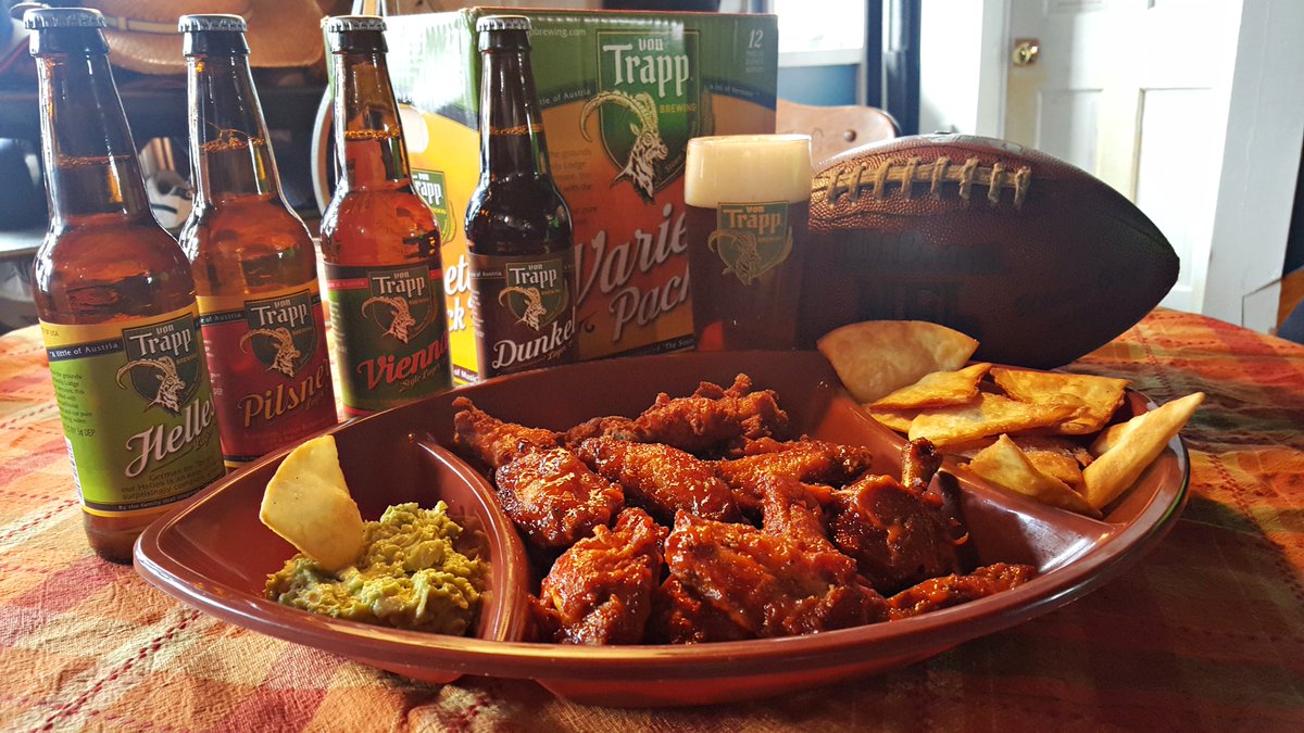vonTrappBrewing's tweet photo. Here's the lineup. Prost!
 #Superbowlsunday #Biggame #Newenglandpatriots #AtlantaFalcons #superbowl #vontrapplagers #core4 #lineup #collab https://t.co/781MbxhO5o