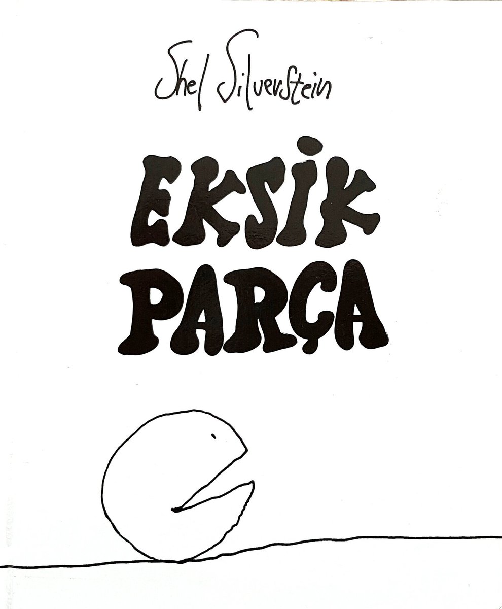ucurtmacik's tweet photo. Shel Silverstein'ın kitaplarını herkes okumalı. Muhteşemler. #eksikparça #büyüklere #çocukkitapları https://t.co/1HhT6poE3X