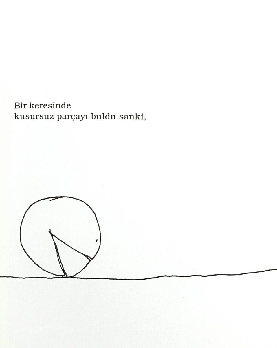 ucurtmacik's tweet photo. Shel Silverstein'ın kitaplarını herkes okumalı. Muhteşemler. #eksikparça #büyüklere #çocukkitapları https://t.co/1HhT6poE3X
