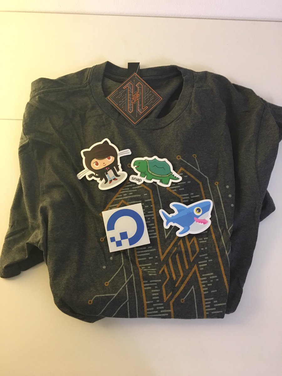 Just received my #hacktoberfest t-shirt. Thanks <a href="/digitalocean/">DigitalOcean</a> &amp; <a href="/github/">GitHub</a>