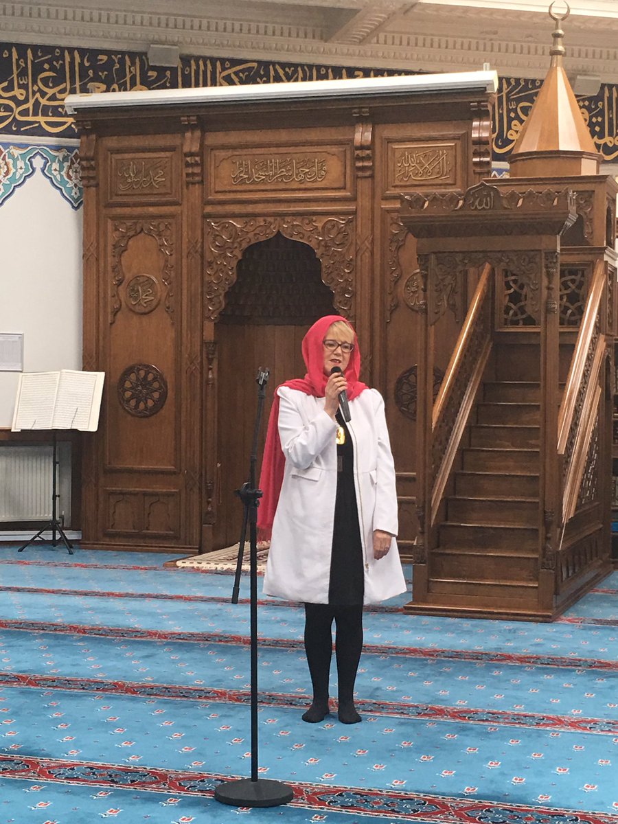 Delighted to attend the Rumi Mosque Edmonton during the Mosque open day. Absolute fantastic tour and informative talk about the worship