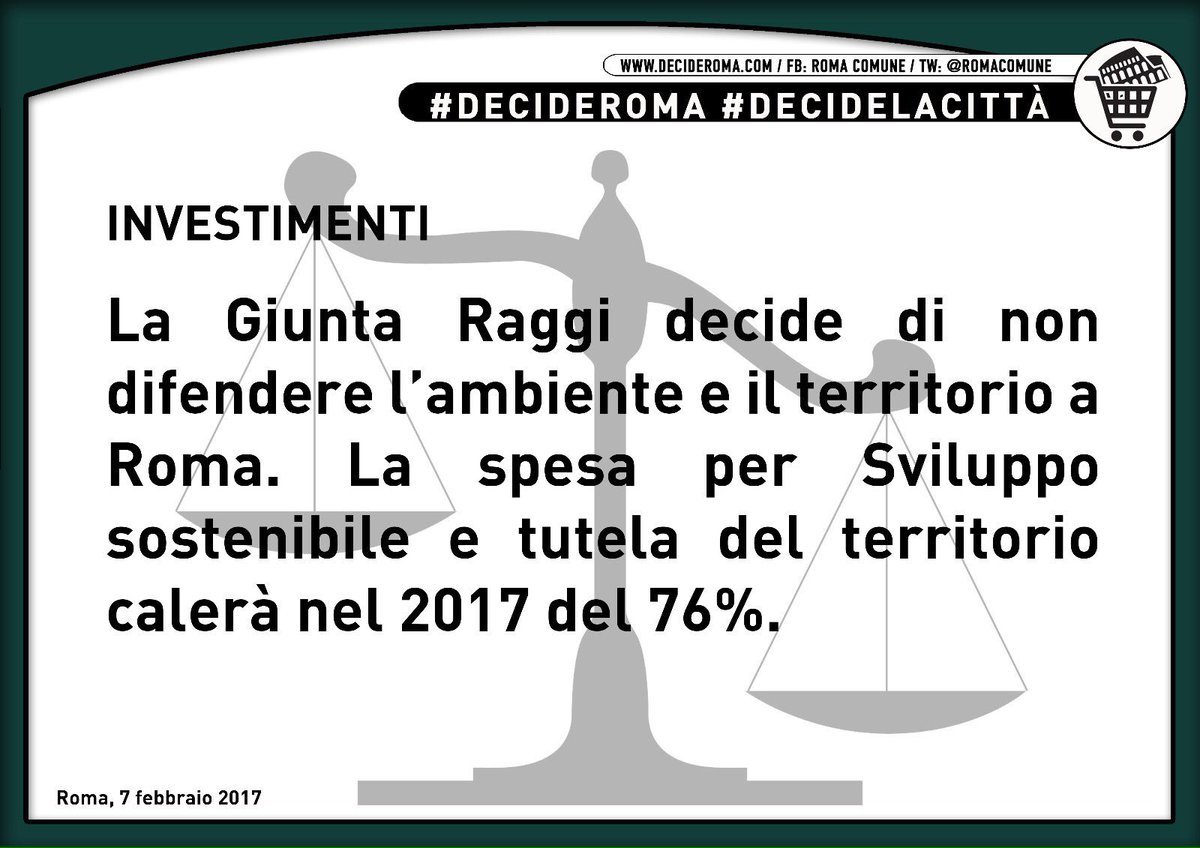 RomaComune's tweet photo. #Ambiente - #7F #RomaFuoriBilancio, i nodi irrisolti della questione sociale.  
#DecideRoma #DecideLaCittà 
Link: https://t.co/mJCTKimdzI https://t.co/yqZkNo7CLX