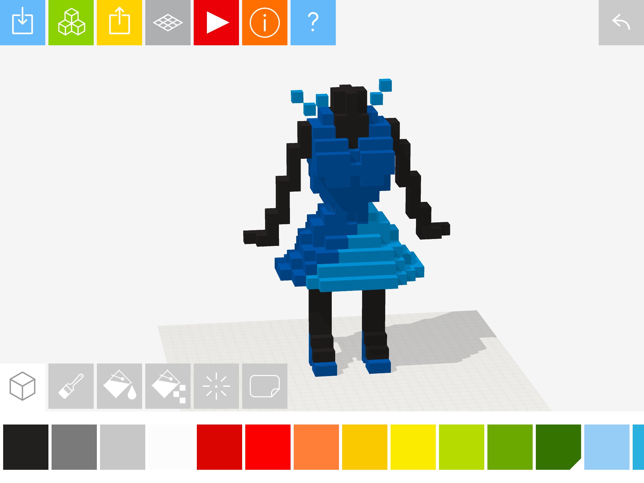 Tayasui Ib 美術館二階 Ib Voxel Ib Twitter