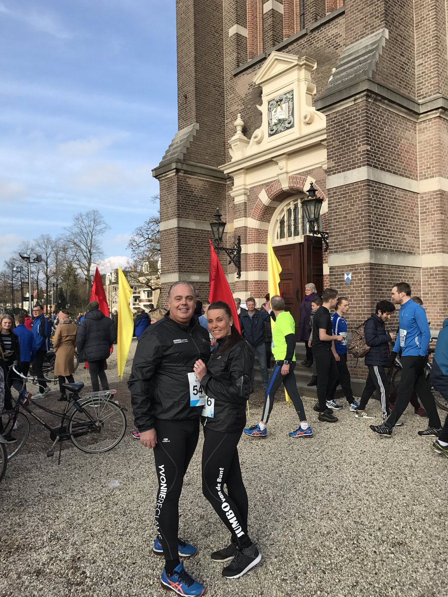 Een sportieve dag vandaag! Team YVONNE RECLAME! en Jumbo van de Bunt waren uiteraard ook van de partij..