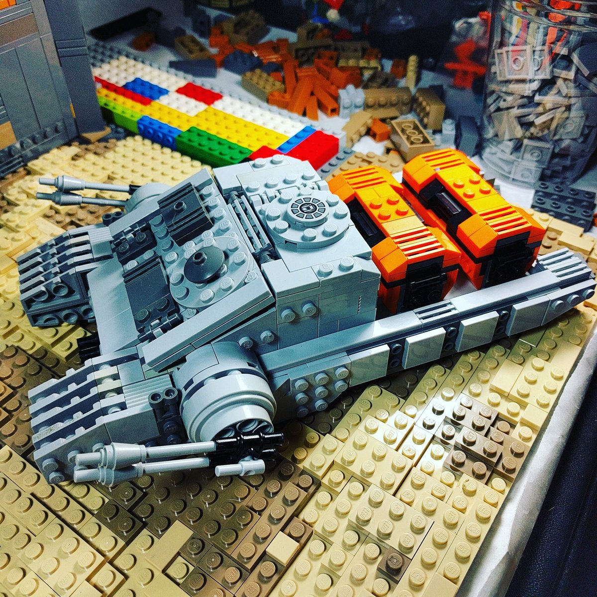 lego rogue one hovertank