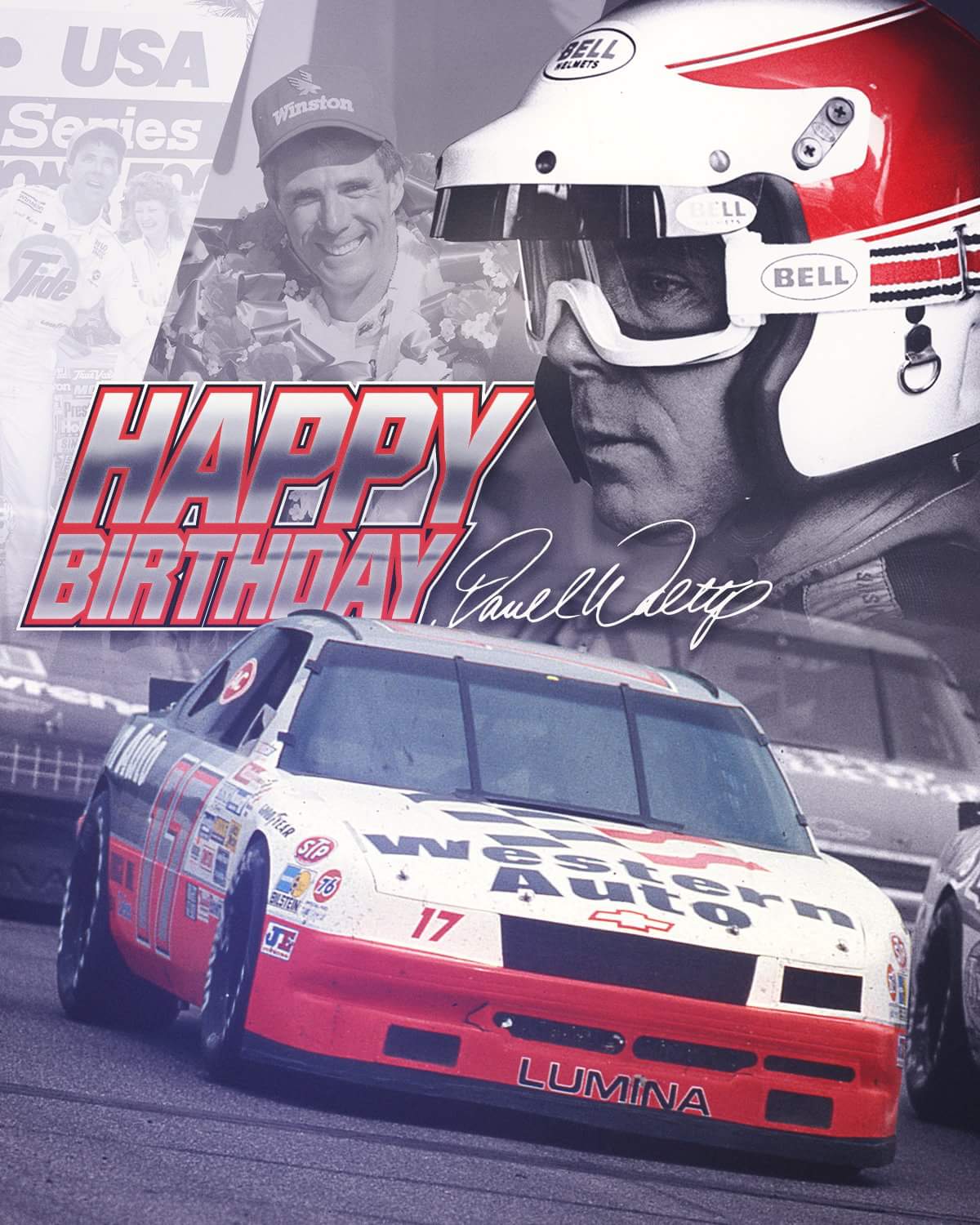 Old School Nascar Glory Days / Happy Birthday Darrell Waltrip 