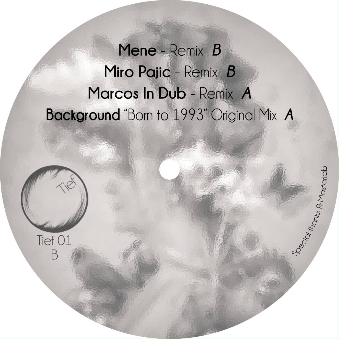 djbackground's tweet photo. Next ep for Tief  by Background -Marcos In Dub -Miro Pajic -Mene https://t.co/4xhGo9O4UW