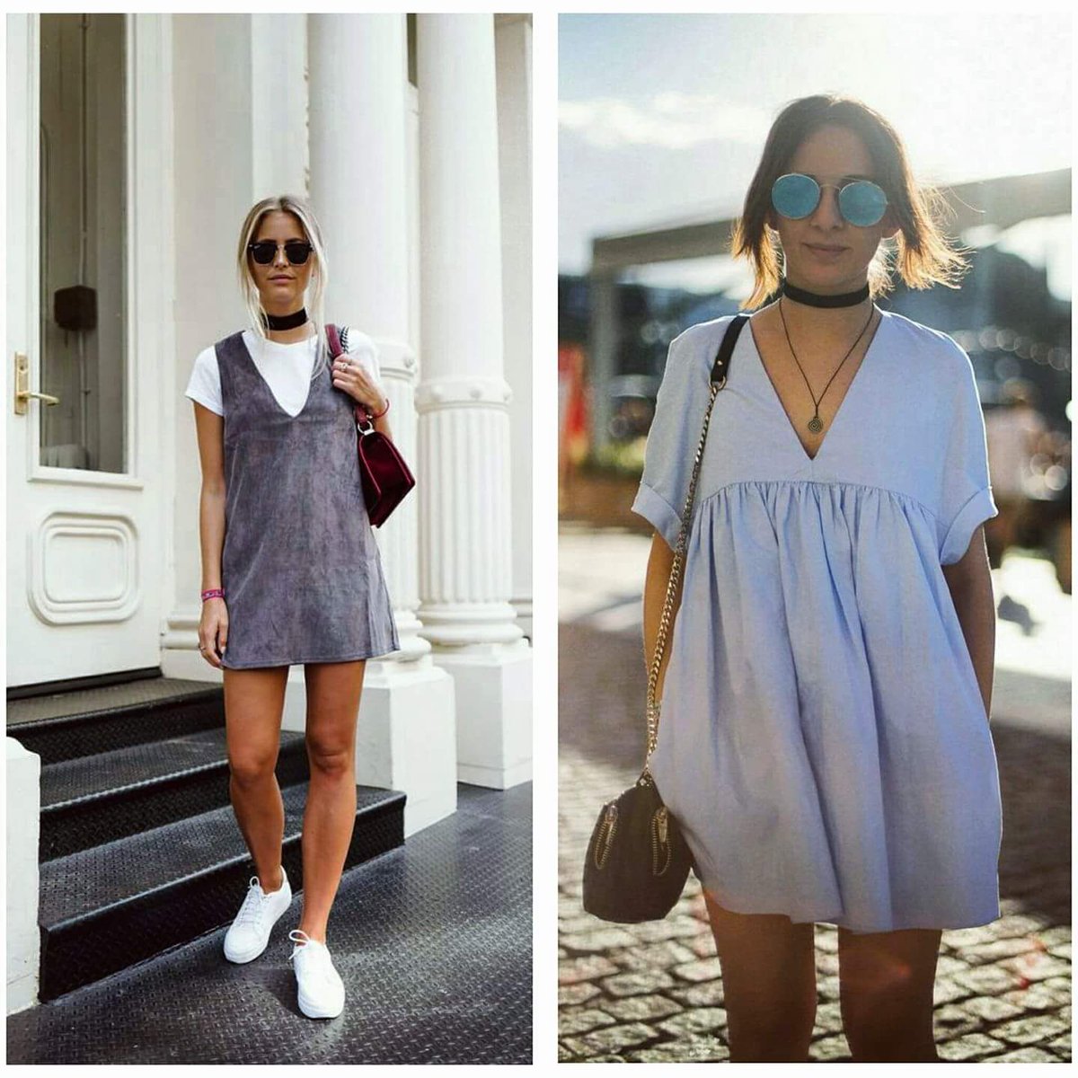 Choker trend💥- Esta tendencia no es p/ todas, es solo p/ quienes tienen cuello largo.Tip:Tomá solo aquellas tendencias q te favorecen! 
AS.-