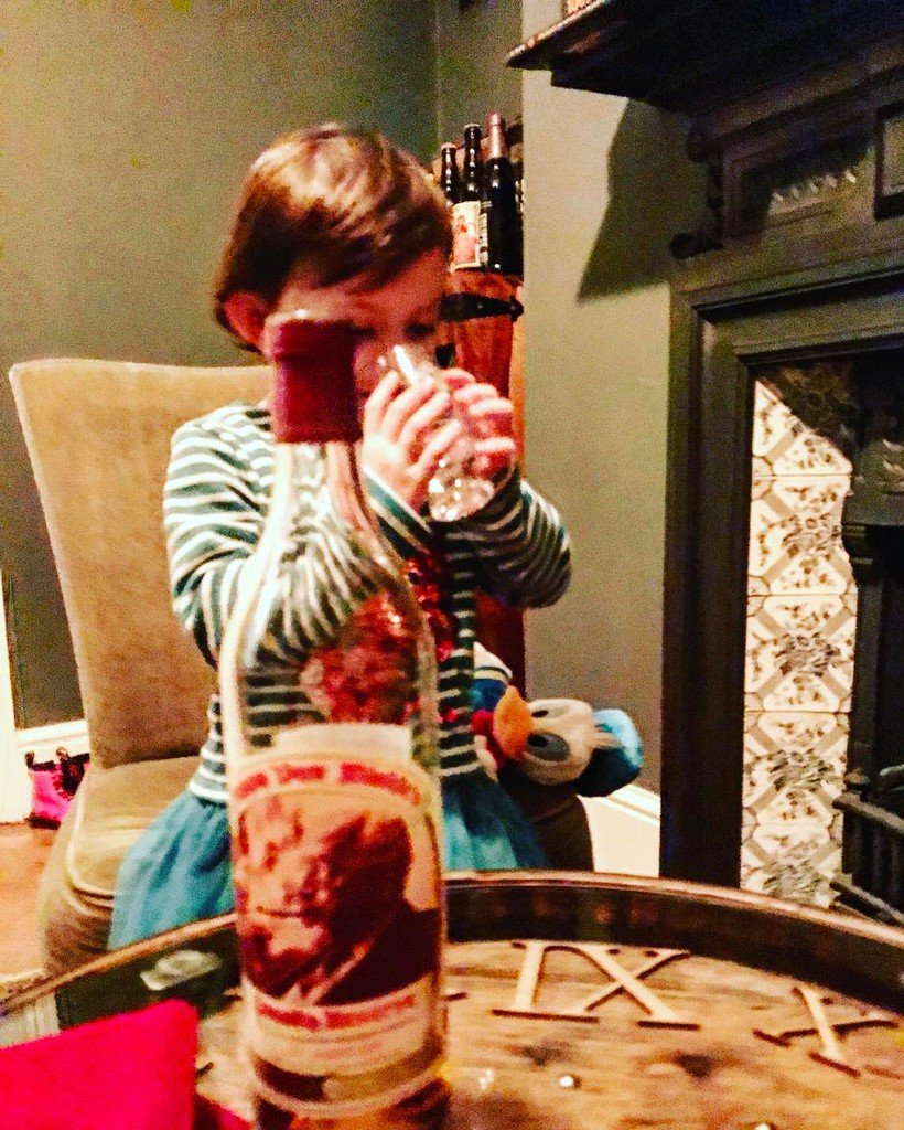 My daughter is 3 today....I'm so proud! Says it smells 'nice' #pappyvanwinkle #pappy20 #bu… ift.tt/2lcGH5C