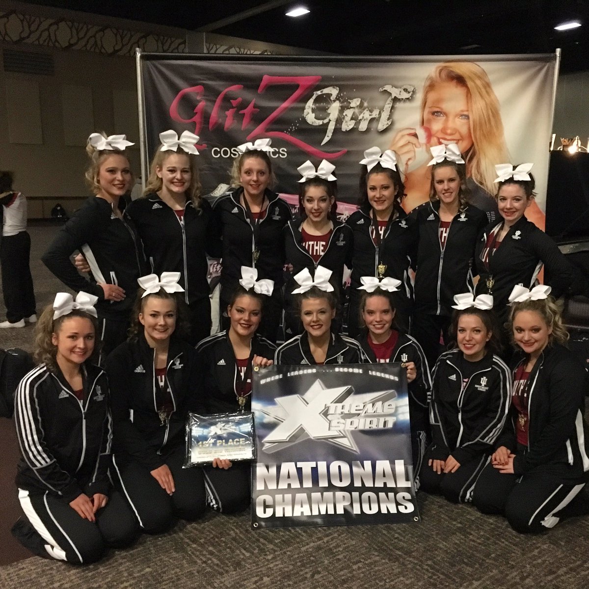 1st place for your Grenadier Cheerleaders 🏆🏅