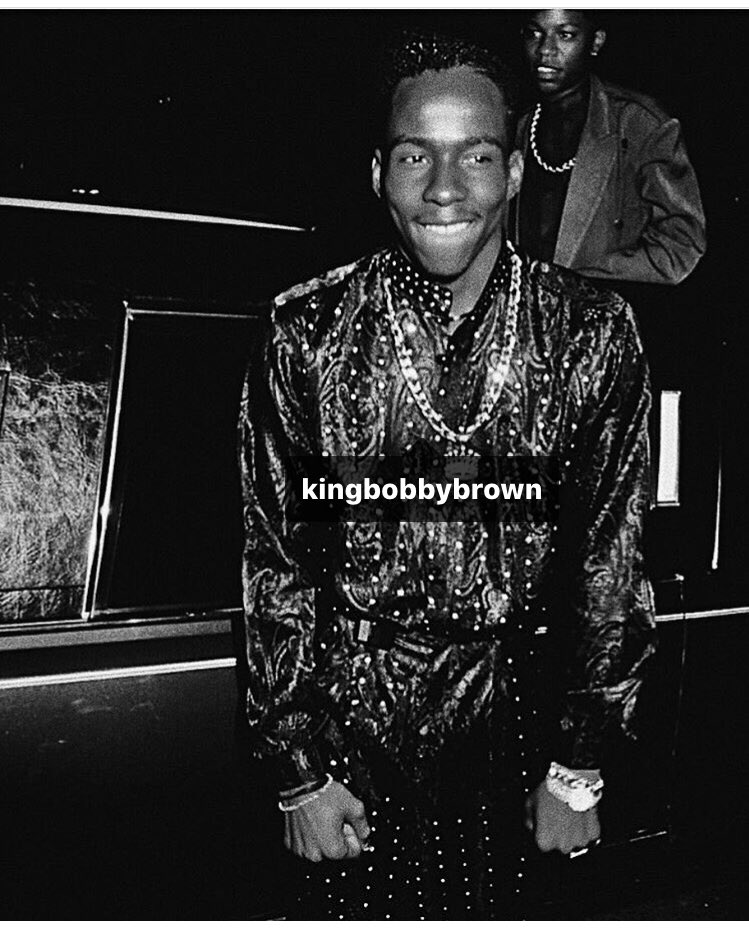_LoveNiangel : Looking fine as hell ! Happy birthday bobby brown  (via message 