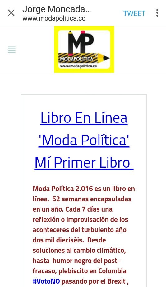 JorgeEMoncadaA's tweet photo. Temas #ModaPolitica #SuperBowl #Brexit #CambioClimático #VotoNo libro en línea https://t.co/m2XXGnFV6y https://t.co/iY9QIXoBXe
