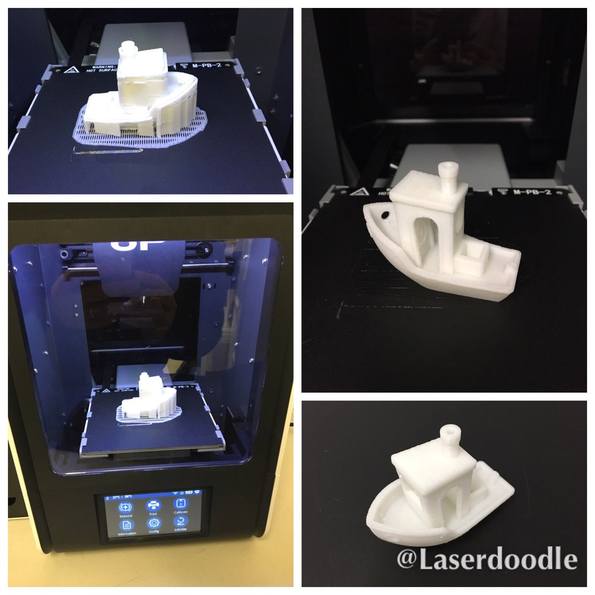 laserdoodle's tweet photo. #first #3dprint #benchy. What's next? https://t.co/RUGOZ41tin