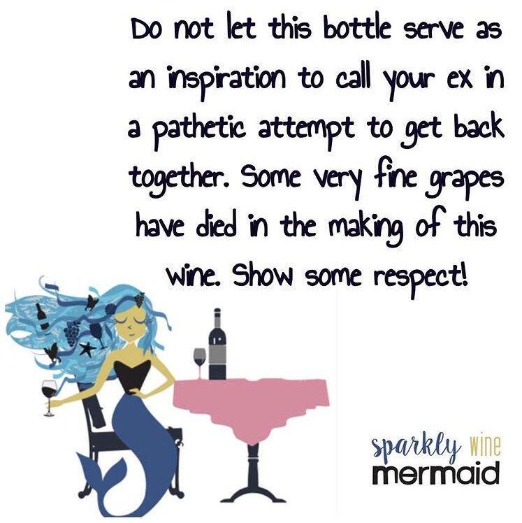 sparkly_wine_'s tweet photo. Grape Respect 🍇🍷 #wine #grapes #winehumor #winejokes #mermaid #sparklywinemermaid #winetasting https://t.co/1VJWCz0qHb