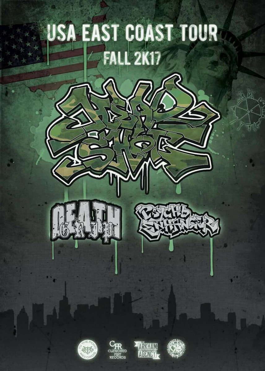 Happy to announce we'll be hitting the road with our boys HEADSHOT and PSYCHO ENHANCER. Dates will be revealed soon!