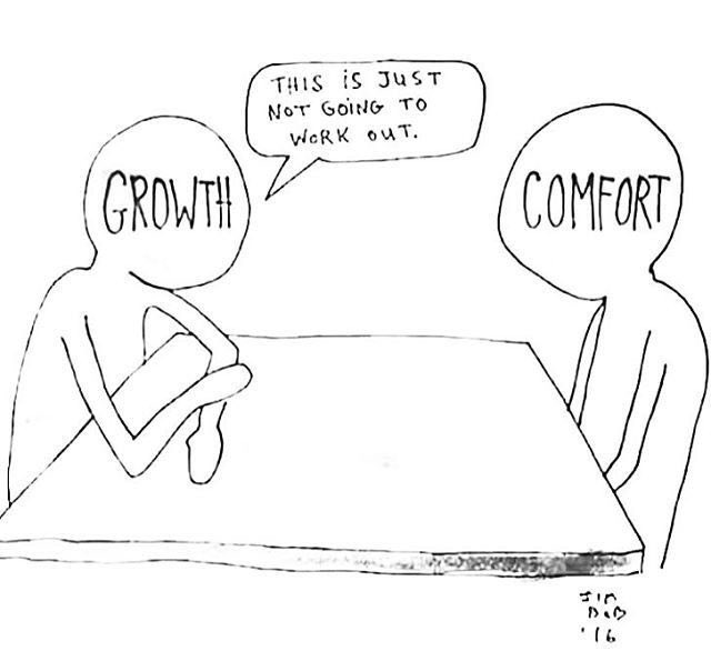 AwesomeFishlegs's tweet photo. "The greatest enemy to human potential is your comfort zone." This picture is everything https://t.co/vUK0Lg32RG