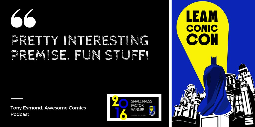 LeamComicCon's tweet photo. What Judge @Ezohyez said about @LeamComicCon 2016 #smallpressfactor winner... #comics #smallpress @theawesomepod https://t.co/17wGXrRSYC