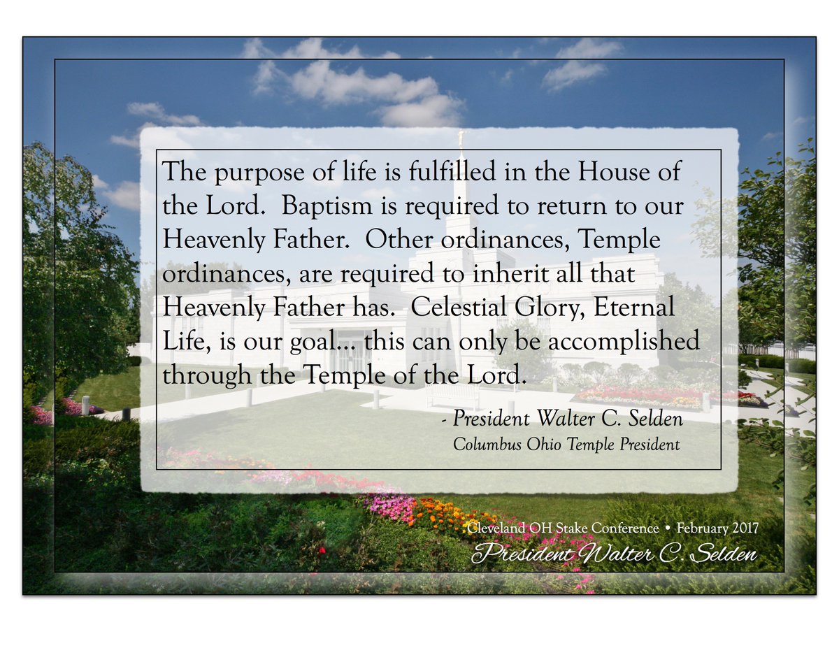 CLEMormons's tweet photo. #PresidentSelden #ColumbusOhioTemple #LDSTemple #TempleOrdinances #CelestialGlory #CLEStake #CLEStakeConference https://t.co/Ry02nmr4Ve