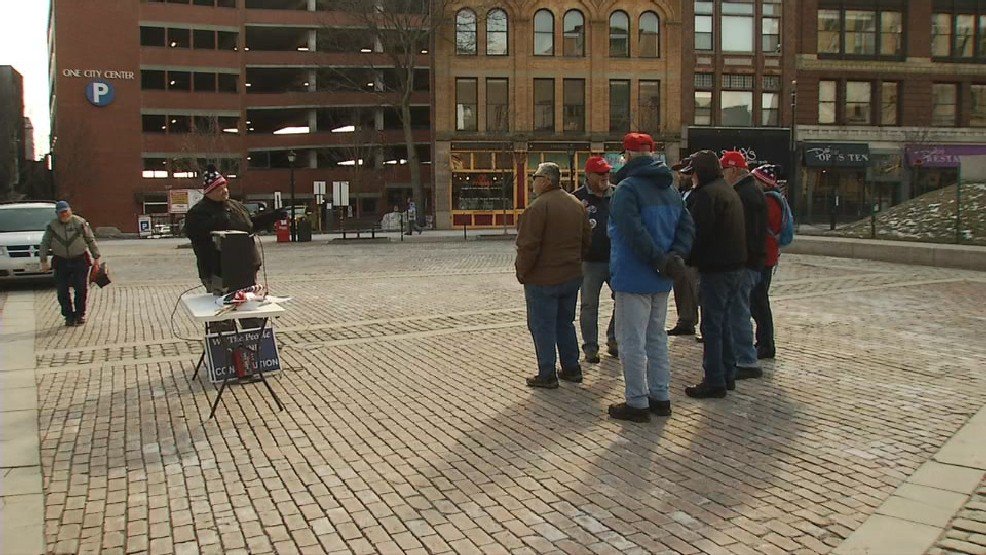 Trump Asked Supporters to Take to the Streets. This Was the Sad