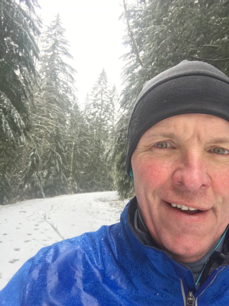 A nice and easy 16 in the snow. Channeling my inner <a href="/dougmore42/">Doug Berry</a> !!
#enjoyedtherun