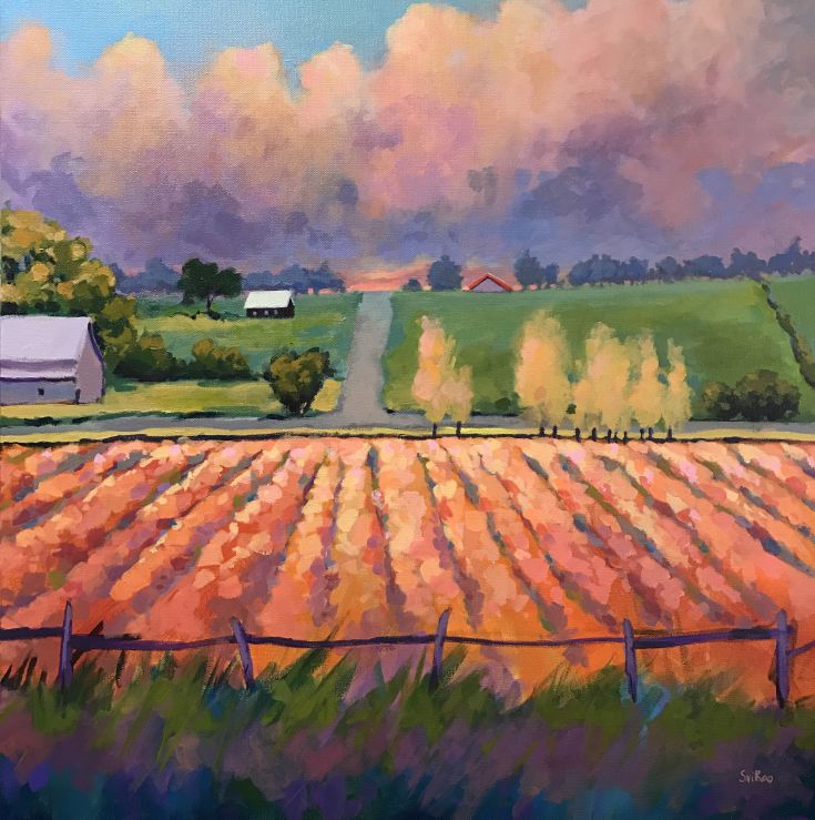 artfinderlatest's tweet photo. After the storm by @sriraoart #acrylic #painting #art https://t.co/DqzDaeYGy6 @artfinder https://t.co/Wtlme0e50C