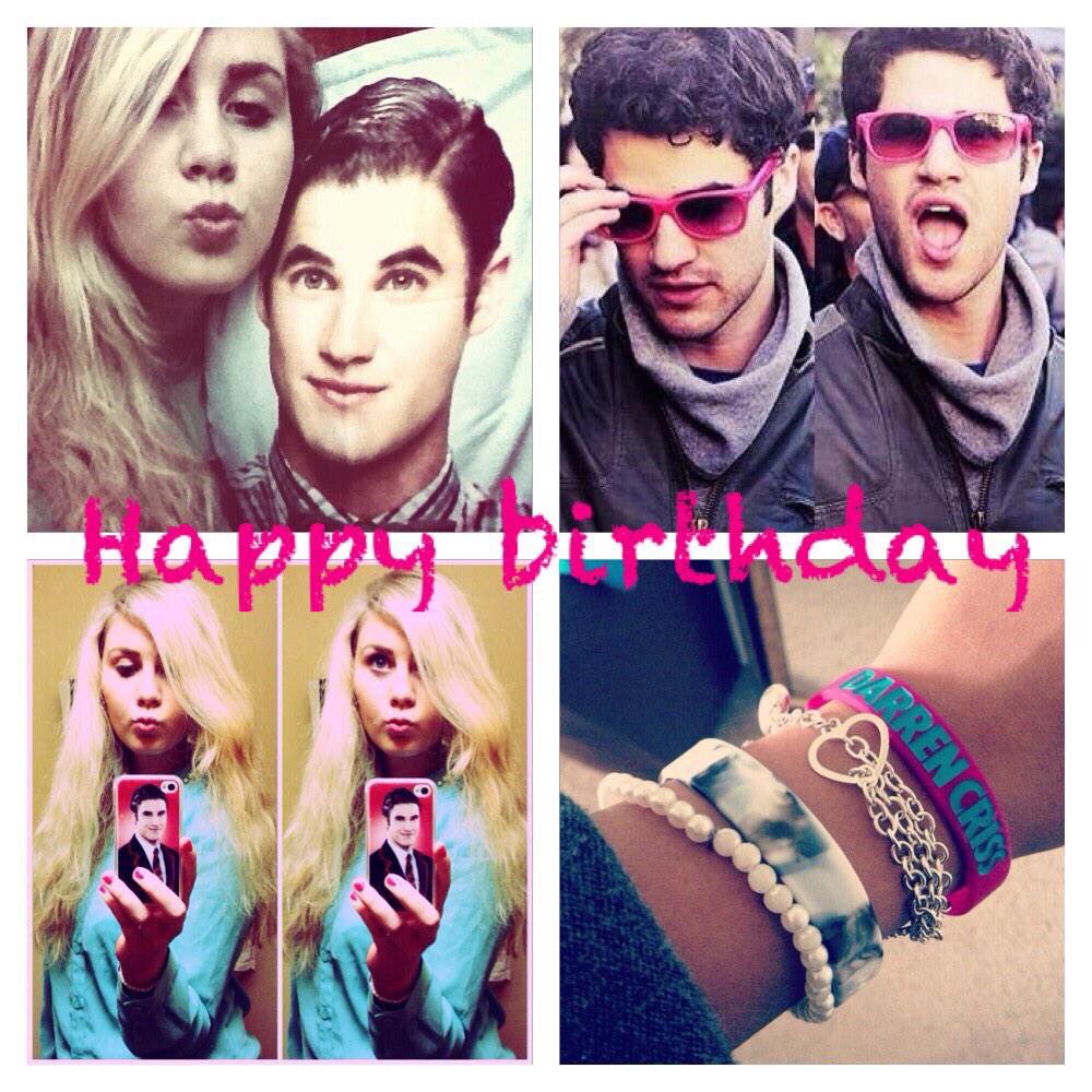  Happy birthday, Darren Criss! 30? That\s CRAZY!! Lots of love 