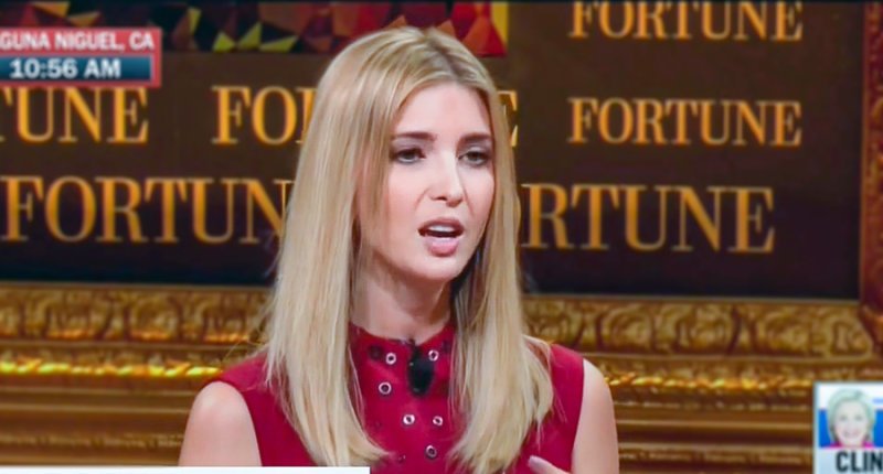 RawStory's tweet photo. Ivanka Trump makes bizarre claim that being dumped by Nordstrom protects her ‘integrity’ https://t.co/4Lp0dJe6Ap https://t.co/Cw2zSdQnft
