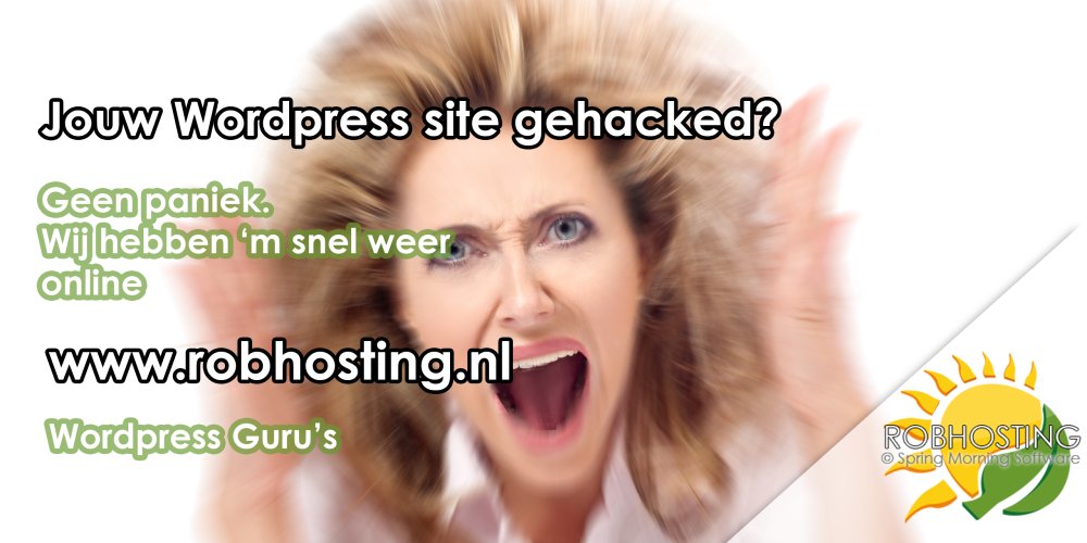 RobHosting's tweet photo. Malware op je Wordpress site? Is 'ie gehacked? Wij helpen je graag. https://t.co/03f8Lw2ynf https://t.co/JfKnyxBt7x