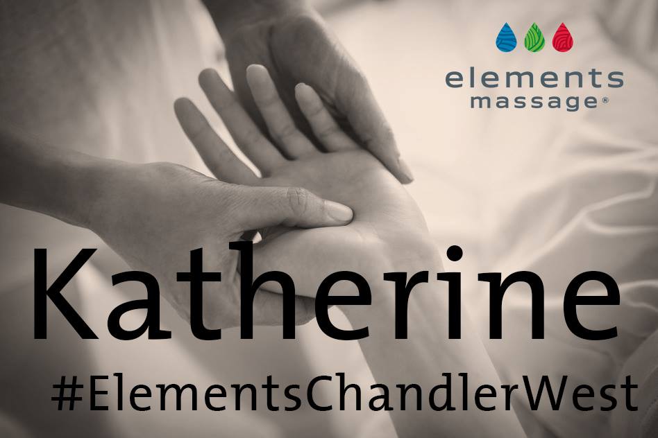 MassageCp's tweet photo. This month's #ElementsChandlerWest featured therapist is Katherine! Her clients swear by her incredible abilities to heal, sooth + relax. https://t.co/V1z8yAcfup