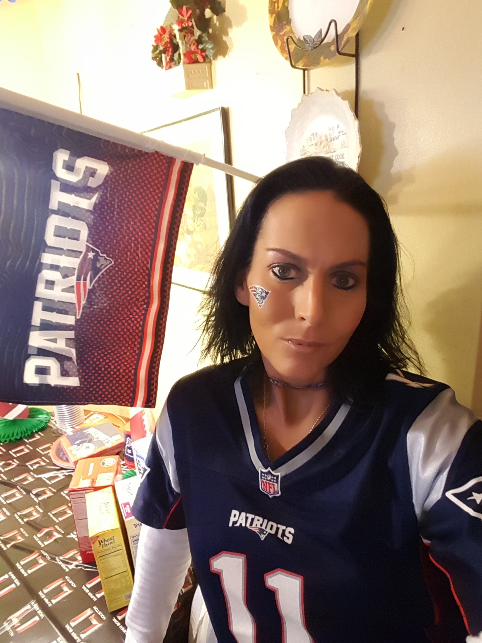Girls patriots jersey cheap