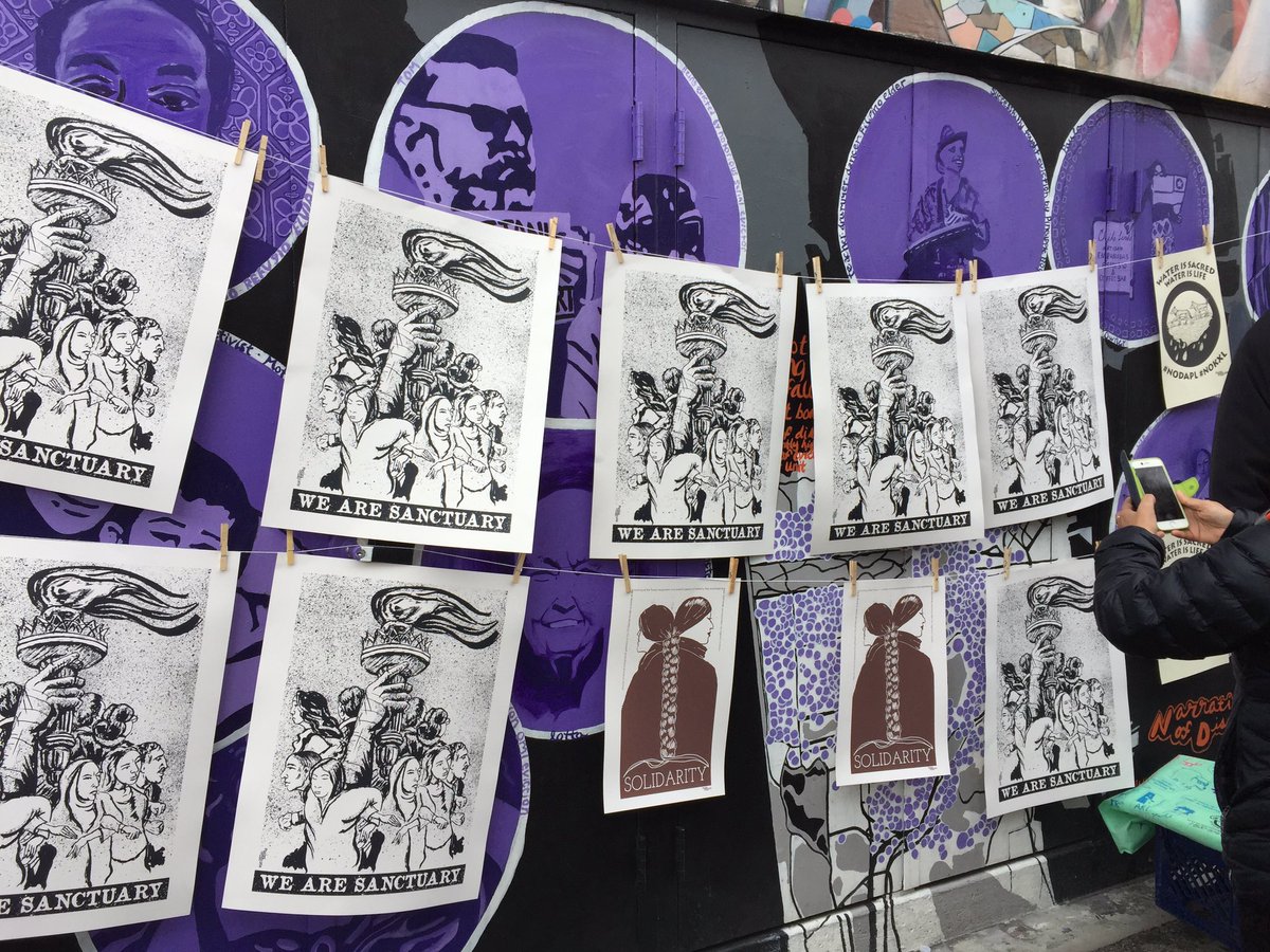 angelaswartz's tweet photo. Free posters being given away at Valencia and Clarion alley in San Francisco #sfpostersyndicate https://t.co/5YF9rgdANH