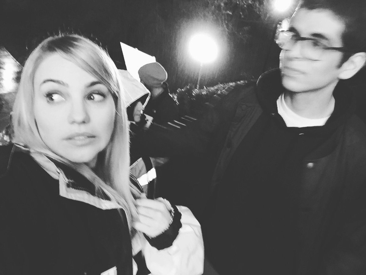 Scary things are happening while we shoot guys! It's getting creepy. #ahauntingatsilverfalls2 #horrorfilm