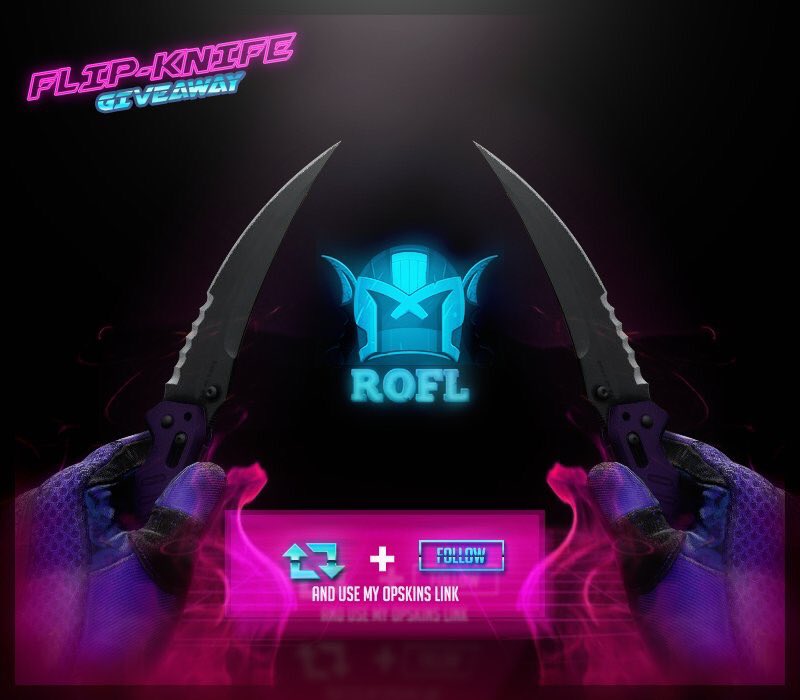 Giving Away a Flip Ultraviolet + Pandoras Gloves - Enter Here: gleam.io/ZC5Me/rofls-fl…